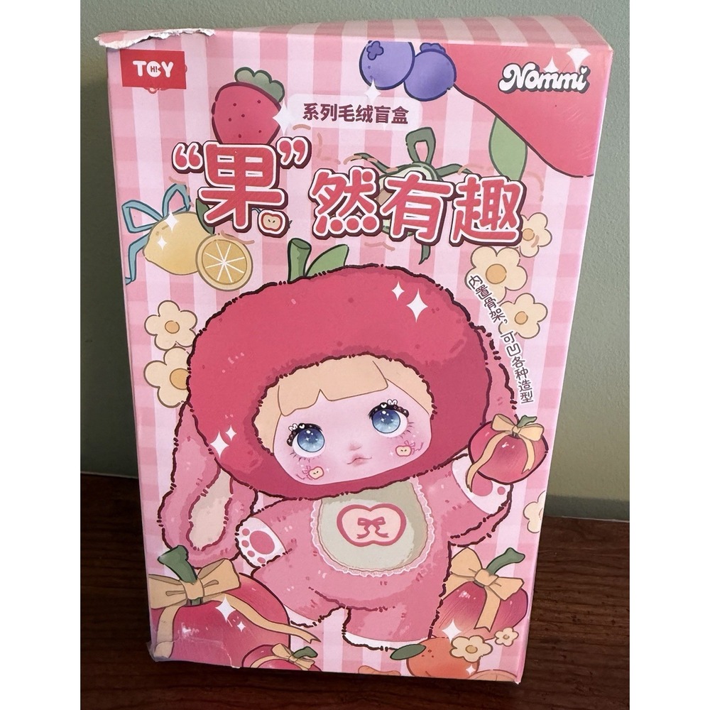 Nommi Strawberries Interesting Fruits Series Plush Action Figure Blind Box